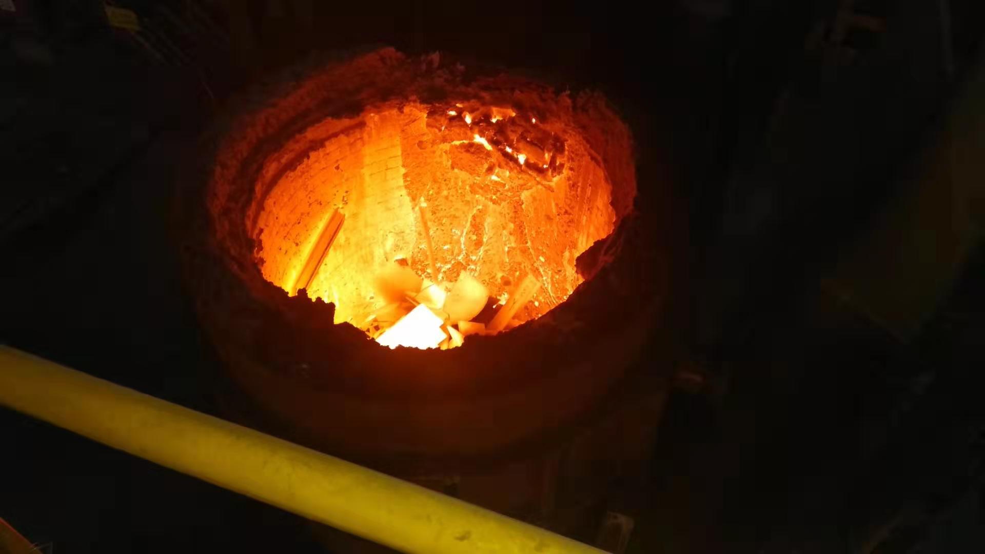 纯氧燃烧废钢预热 纯氧燃烧废钢预热