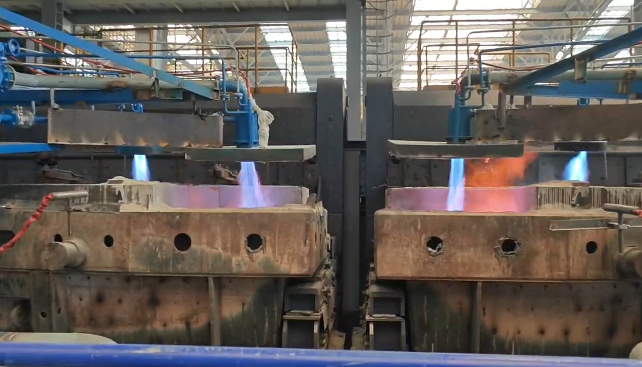 纯氧中间包烘烤