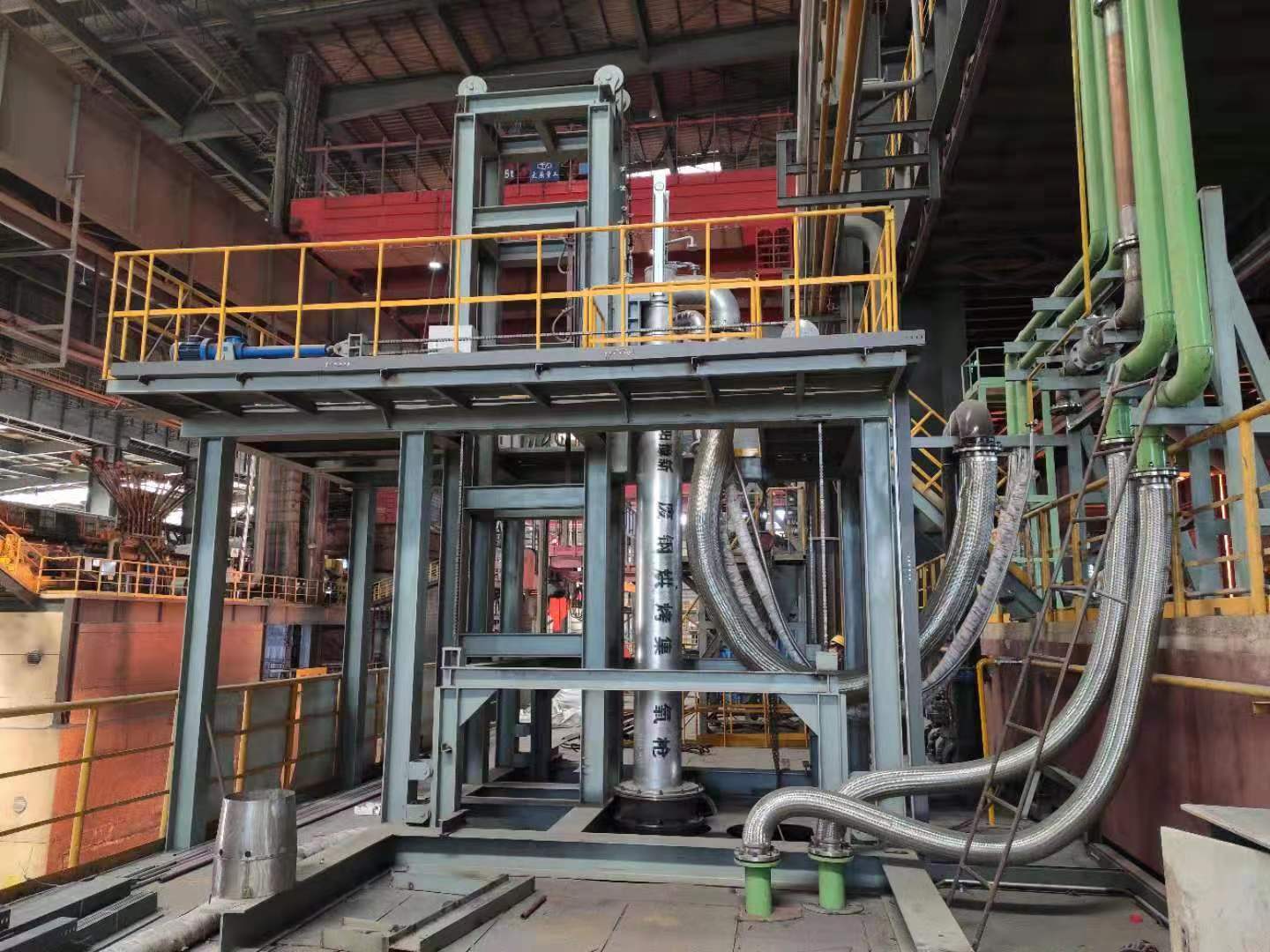 纯氧燃烧废钢预热13